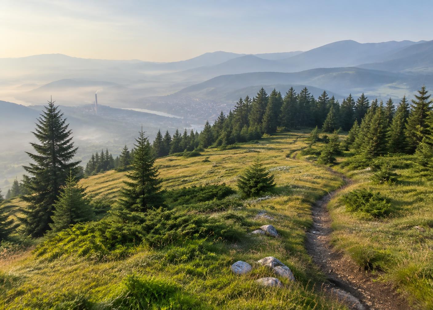 Smetovi — markirane staze — Zenica
